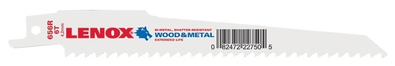 BLADE RECIP SAW BIMTL 6IN 6TPI