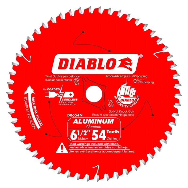 BLADE SAW CIR 54-TOOTH 6-1/2IN