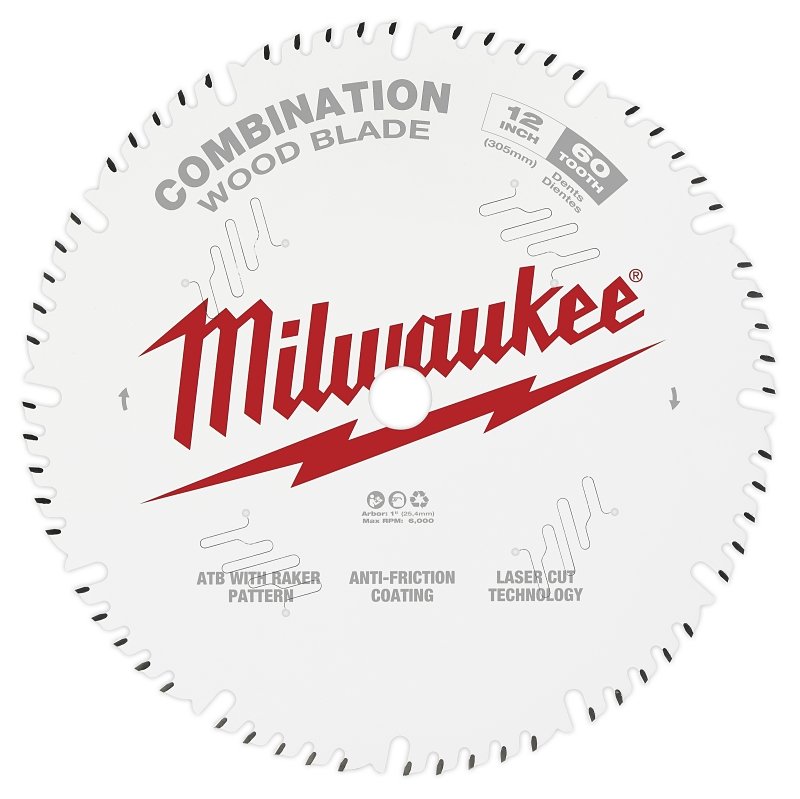 BLADE SAW CIR COMBO 60T 12IN  