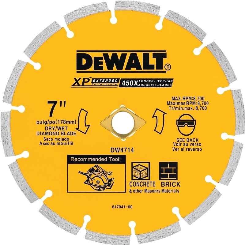 BLADE SAW SEGMENT DIAMOND 7IN 