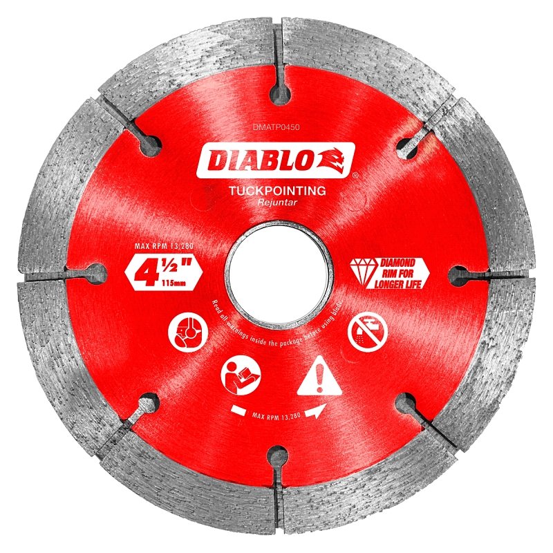 BLADE TUCK POINT DMND 4-1/2IN 