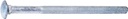 BOLT CARRIAGE GALV 1/2-13X8   