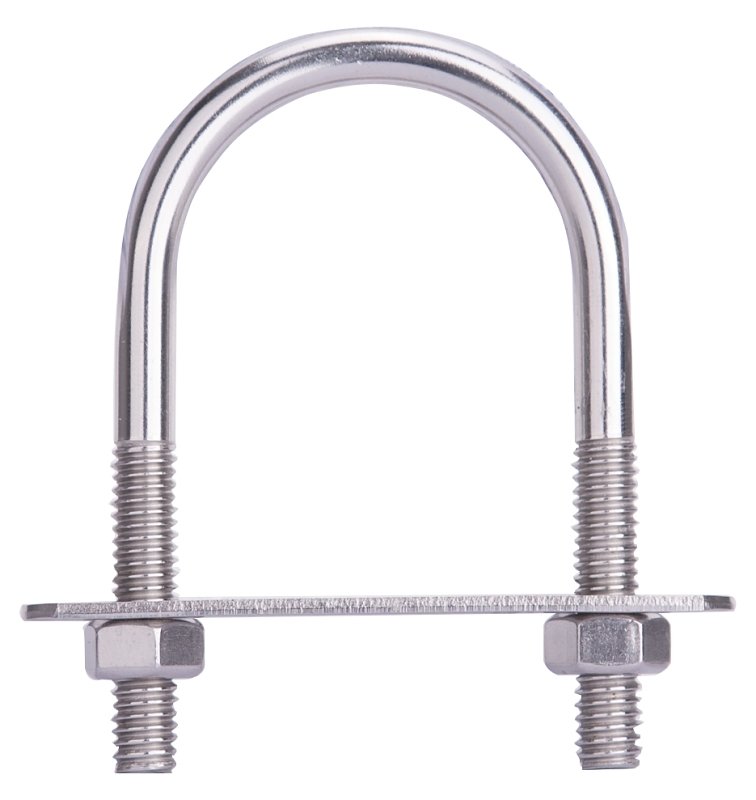 BOLT U SS W/NUT 5/16X1-3/4X3IN