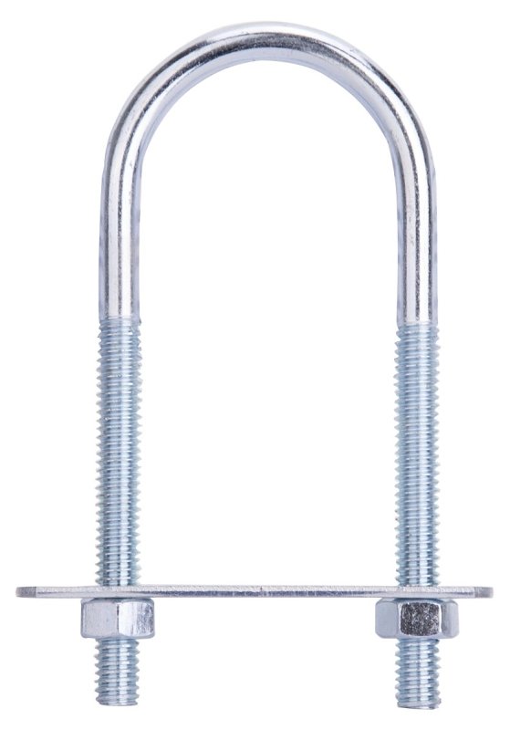 BOLT U STEEL 5/16X1.75X4-1/8ZN