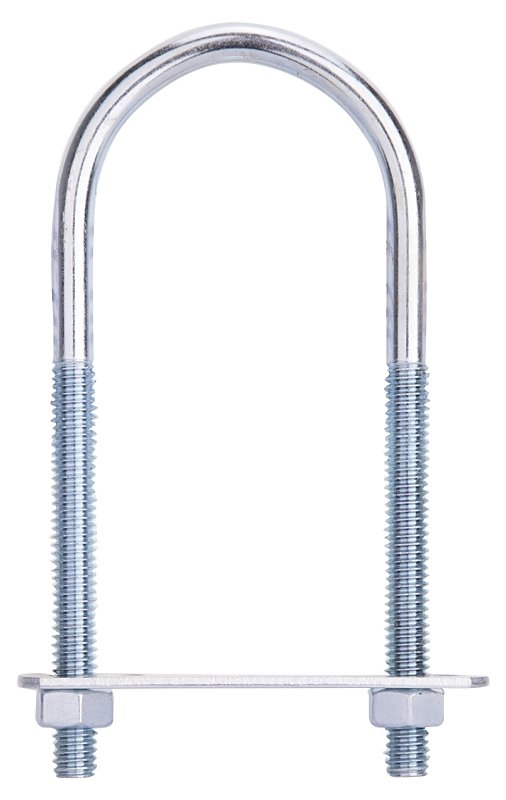 BOLT U STEEL 5/16X2X4-5/8 ZINC