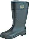 BOOT PVC ST TOE 16IN BLACK 7  