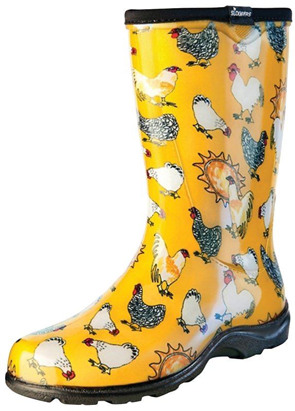 BOOT RAIN/GARD WOMEN YELO SZ 8