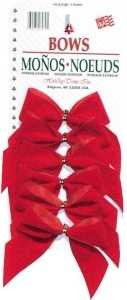 BOW RED VLVT 2LP 6 PACK       