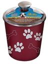 BOWL CANISTER MERLOT          