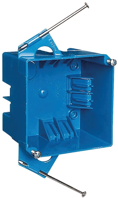 BOX OUTLET PVC DP 4IN SQ 32CU 