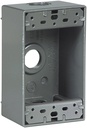 BOX OUTLT ALM 1G 1/2IN WTHRPRF