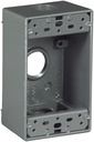 BOX OUTLT ALM 1G 3/4IN WTHRPRF