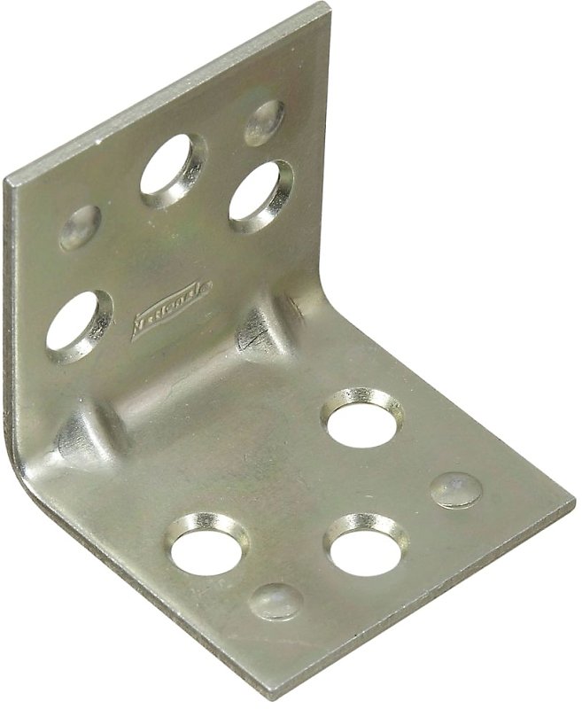 BRACE CORNER DBL WIDE 1.5IN ZN