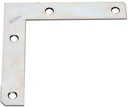 BRACE CORNER FLT STL 5X7/8 ZNC
