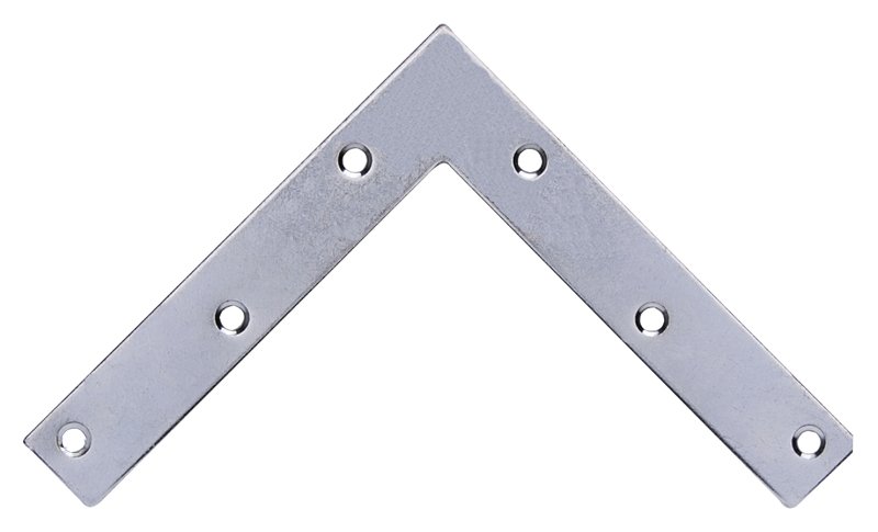 BRACE CORNER FLT STL 6X1 INCH 