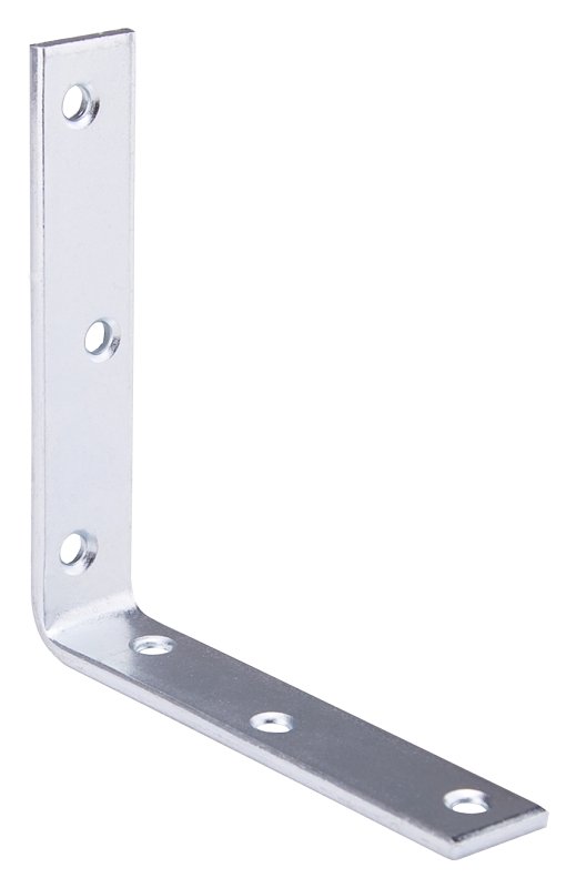 BRACE CORNER STL 5X1IN ZNC    