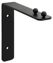 BRACKET PLANT HANGING WALL BLK