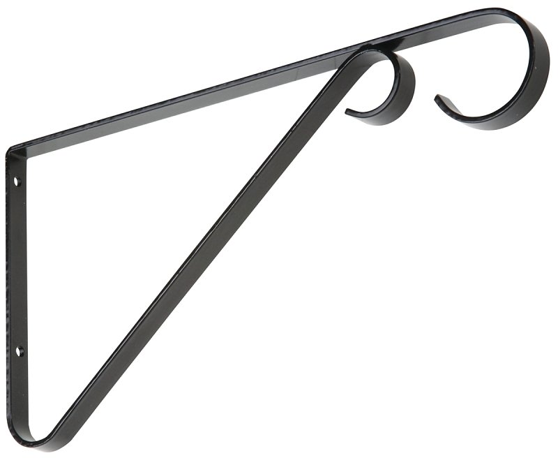 BRACKET PLANT HNG BLACK 9IN   
