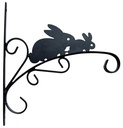 BRACKET PLANTER RABBIT 11IN   