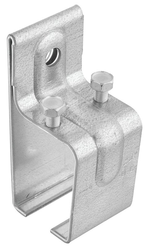 BRACKET RAIL BARN DOOR GALV   