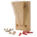 BRACKET SHELF 7-3/4X11.25 PINE