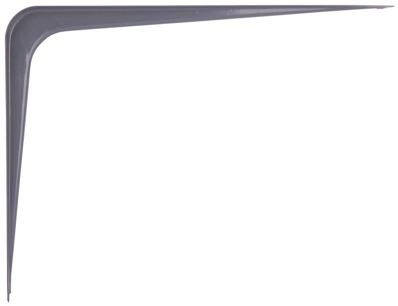 BRACKET SHELF 8INX10IN GRAY   