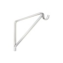 BRACKET SHELF/ROD WHITE       