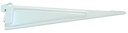 BRKT SUPP SHLF 12IN WHT       