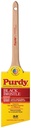 BRUSH ANGLED SASH BLK CHN 3IN 