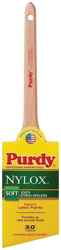 BRUSH ANGLED SASH NYLON 3IN   