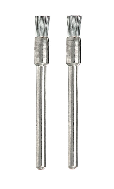 BRUSH CARBON STEEL 1/8IN 2PK  