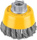 BRUSH CUP KNOT WIRE CS 3IN    