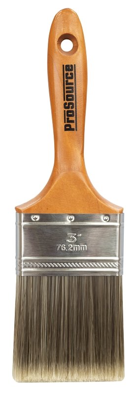 BRUSH FLAT BLENDED POLY 3IN   