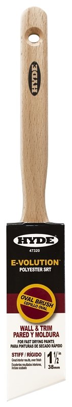 BRUSH OVAL POLYES SRT 1-1/2IN 
