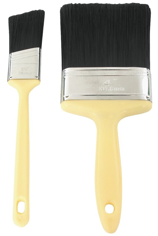BRUSH PAINT INT EXT POLYES 2PC