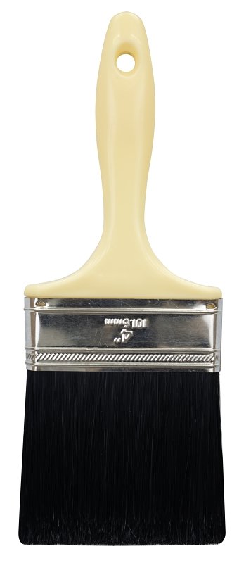 BRUSH POLY W/DBL THICK HDL 4IN