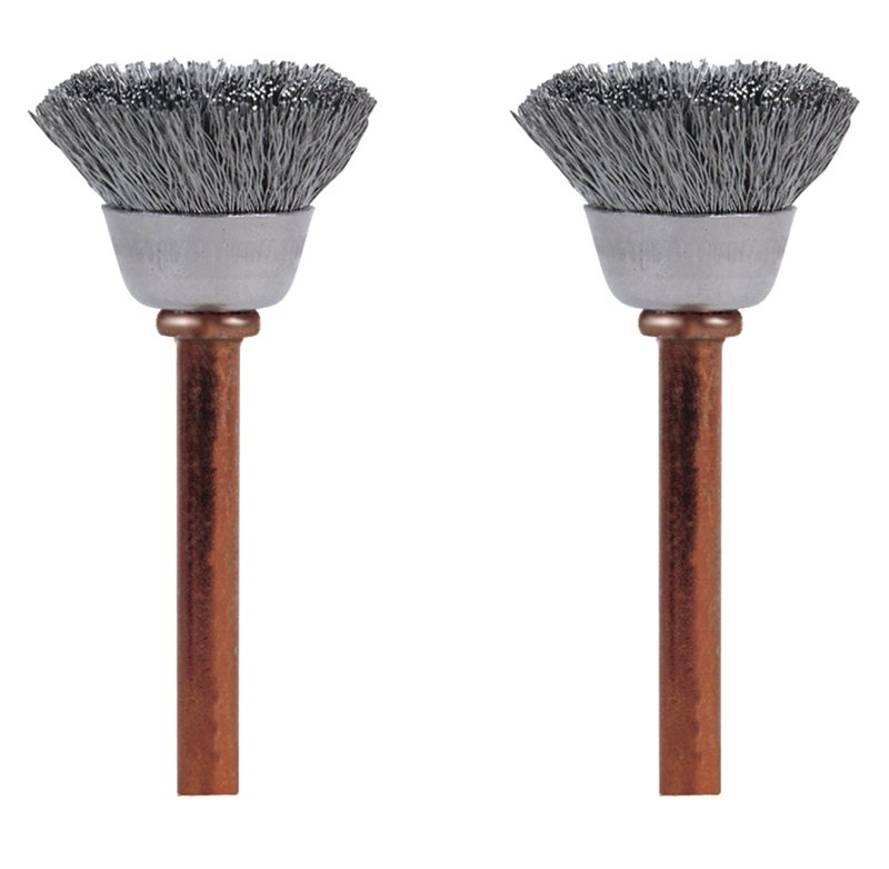 BRUSH STAINLESS STEEL 1/2IN   