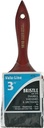 BRUSH VRNSH WALL BLK CHINA 3IN