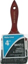BRUSH VRNSH WALL BLK CHINA 4IN