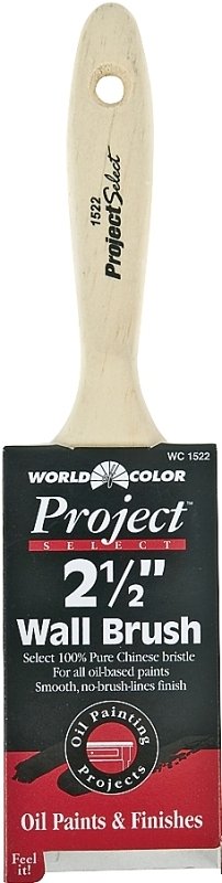 BRUSH VRNSH WL WHT CHINA 2.5IN