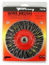 BRUSH WIRE WHEEL KNOT 6X.012IN