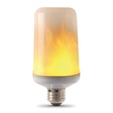 BULB CYLINDR FLICKER FLAME LED