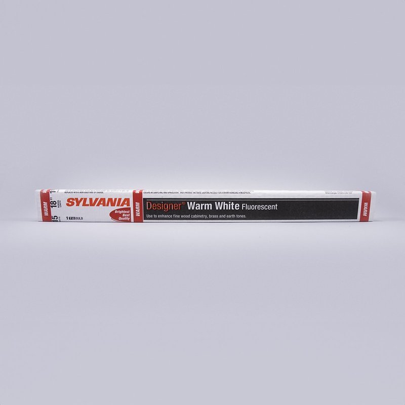 BULB FLUOR WRMWHT 18IN T12 15W