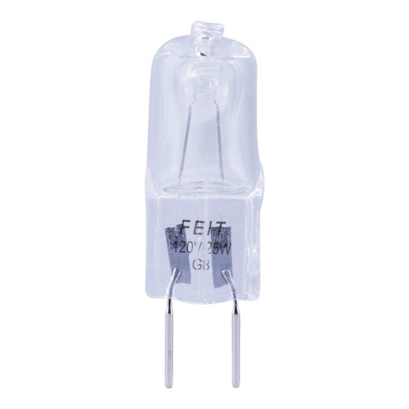 BULB HALOGEN 2PIN G8 CLEAR 25W
