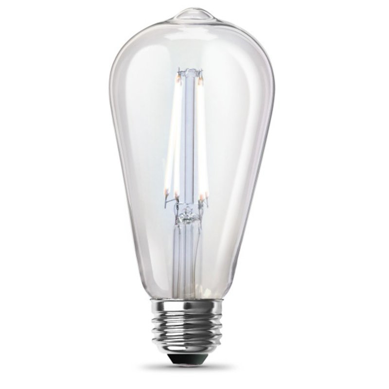 BULB LED ST19 DL CLEAR 5K 60W 
