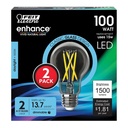 BULB LT LED FIL CLR DL 5K 100W