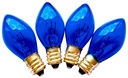BULBS REPL C7 TRANS BLU 25CT  