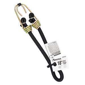 BUNGEE CORD HVY DTY BLACK 18IN