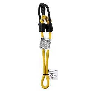 BUNGEE CORD W/STL CRE YEL 24IN