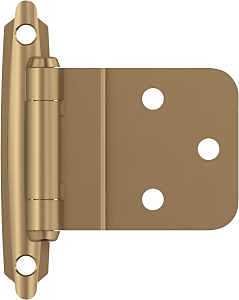 CAB HINGE INSET CHMP BRZ 3/8IN